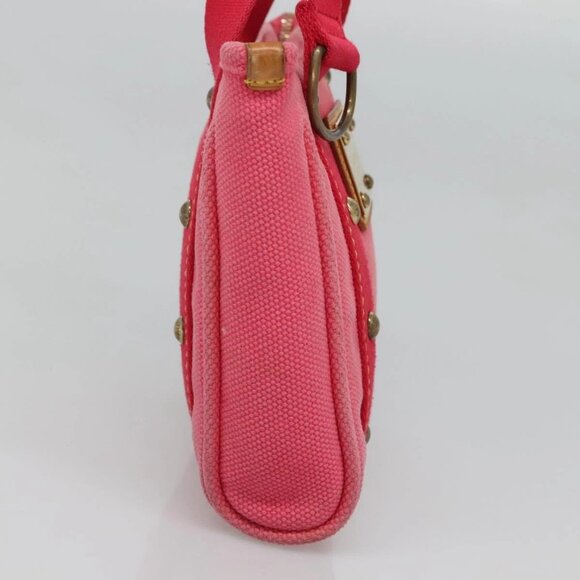 LOUIS VUITTON Antigua Cabas PM Hand Bag Rouge Pink - Picture 3 of 16